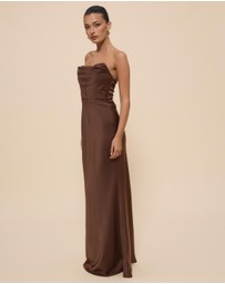 CHANCERY - Jada Strapless Corset Maxi Dress