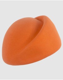 Max Alexander - Winter Orange Felt Designer Hat