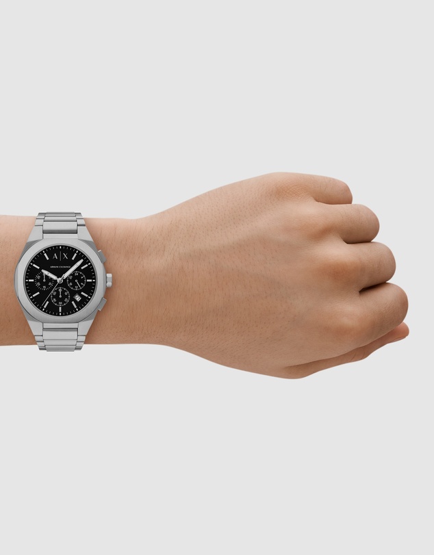 Armani Exchange - Silver Tone Chronograph Watch
