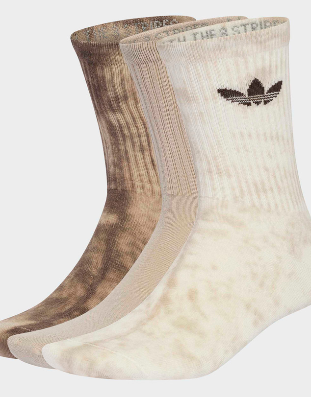 adidas Originals - Tie Dye Crew Socks 3 Pairs Unisex