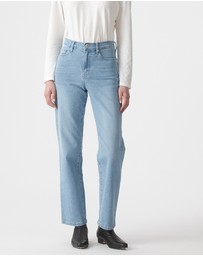 Outland Denim - Zoe High Straight Jeans