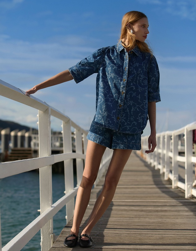 KIVARI - Elina Denim Shirt