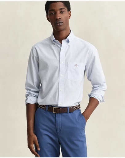 Gant - Classic Poplin Gingham Shirt
