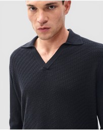 rag & bone - Charles Long Sleeve Johnny Polo