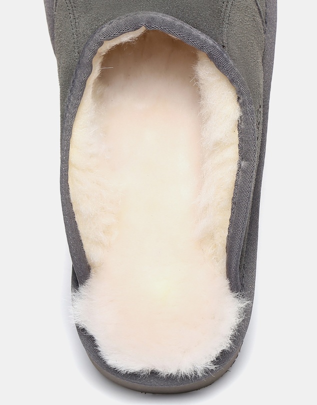 EVERAU - Australian Shepherd Ugg Bred Slipper Cow Suede Upper House Shoes