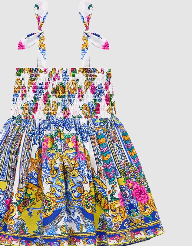 Camilla - Shirred Dress - Babies