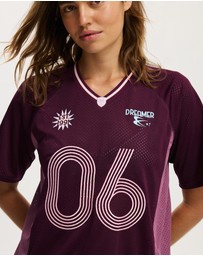 Cotton On - The Cropped Boxy Sports Jersey Tee