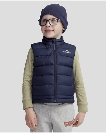 Kathmandu - Epiq Girls Down Puffer Water Repellent Warm Outdoor Winter Vest