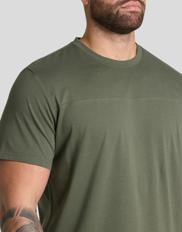 Johnny Bigg - Essential Longline Panel Tee