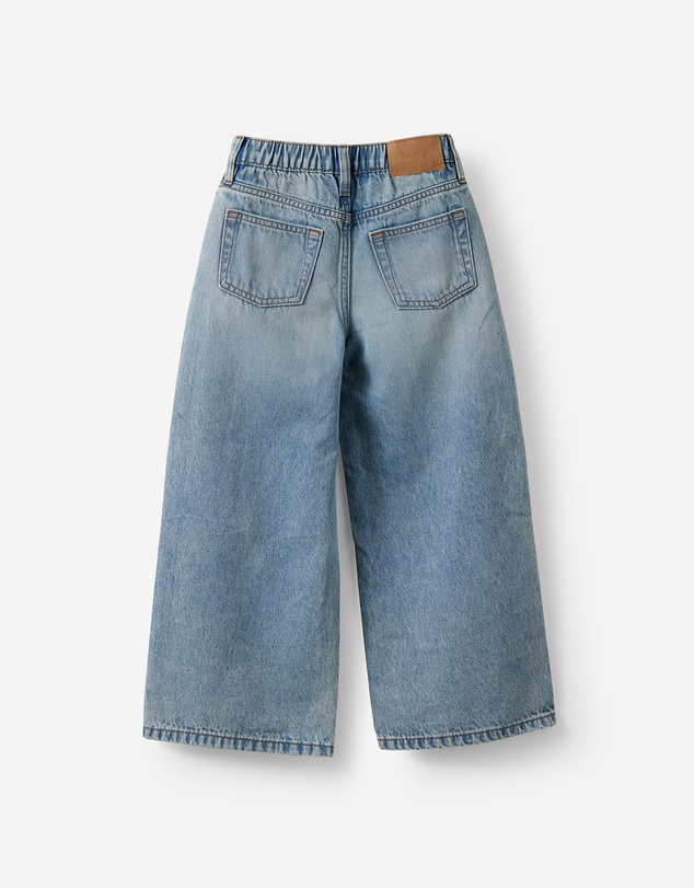 Cotton On Kids - Super Wide Leg Denim Jean