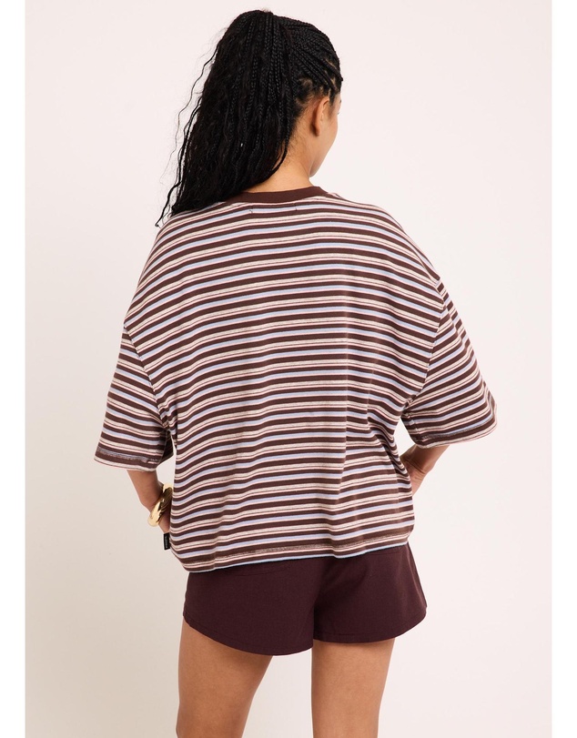 Insight - Harlem Striped Boyfriend T-Shirt