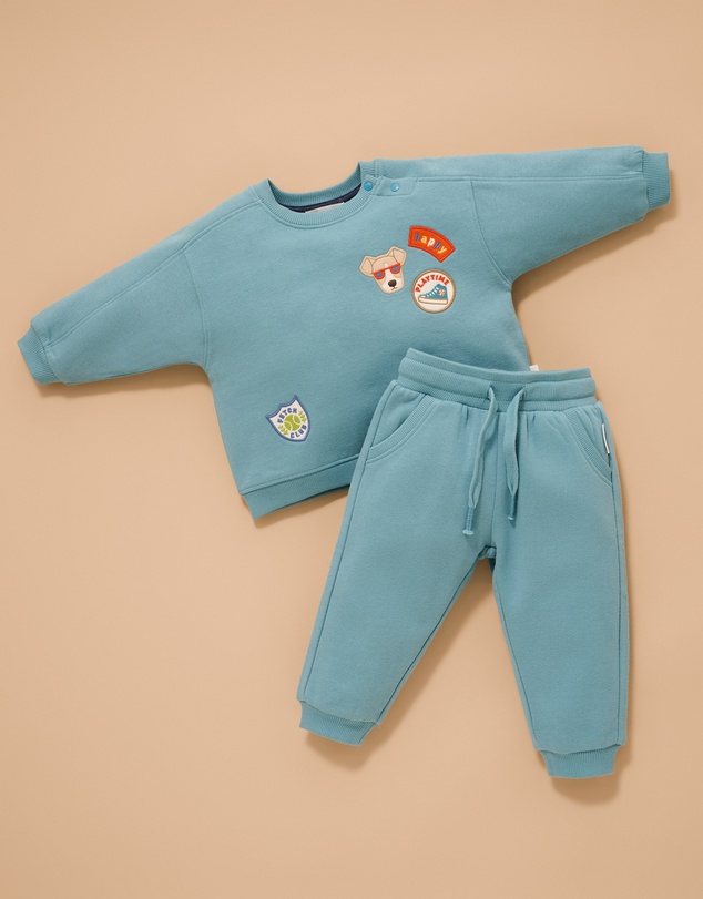 Purebaby - Slouchy Track Pants-Kids-Babies