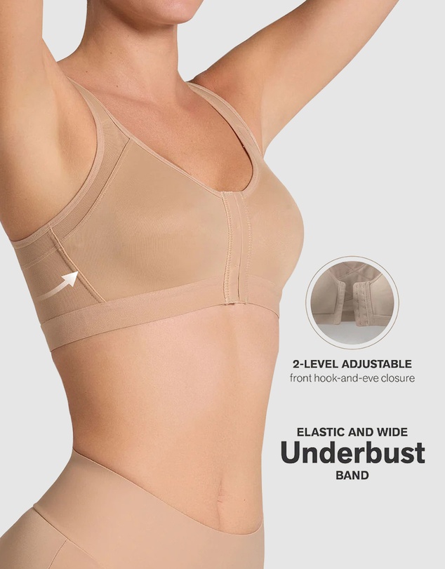 Leonisa - Multi/Functional Posture Corrector Wireless Front Open Bra