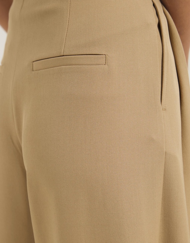 Atmos&Here - Molly Pleated Tailored Pants