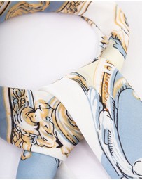 Lovisa - Blue Fabric Regal Printed Scarf