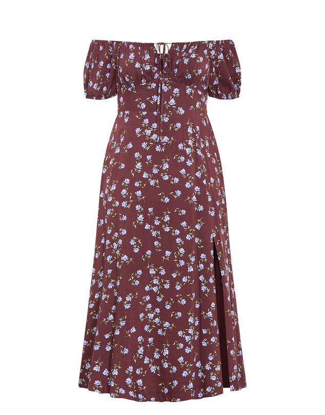 City Chic - Abbie Print Maxi Dress