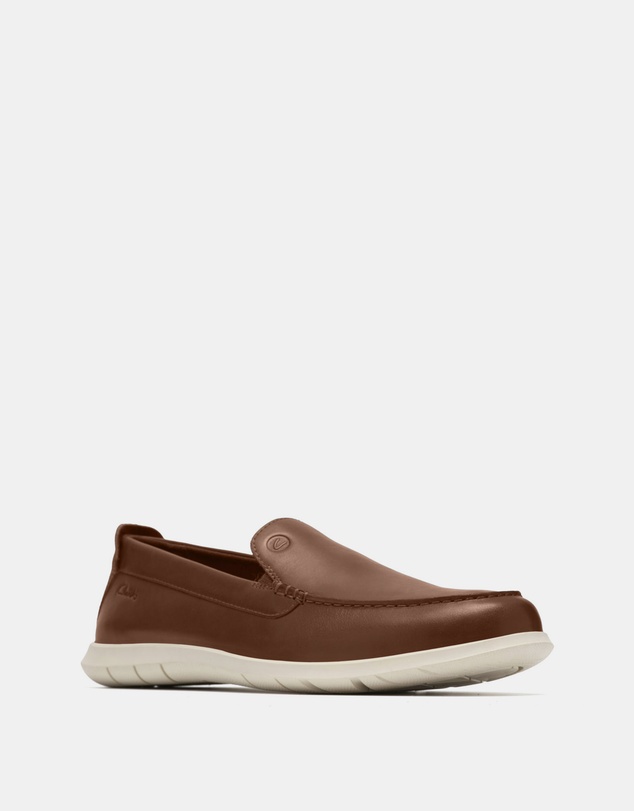 Clarks - Flexway Step Tan