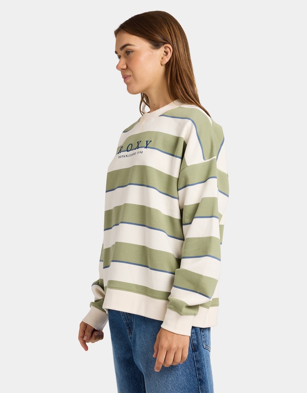 Roxy - Womens Strictly Stripe Crew Neck