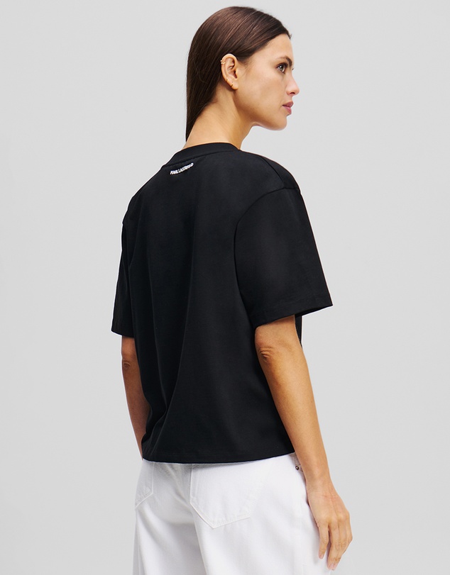 Karl Lagerfeld - Karl Signature V-Neck T-Shirt