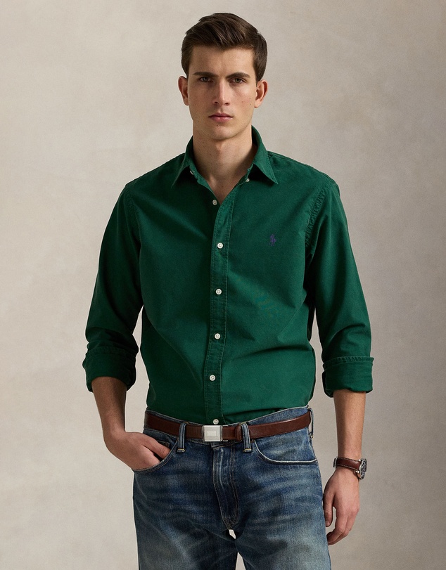 Polo Ralph Lauren - Custom Fit Garment-Dyed Oxford Shirt