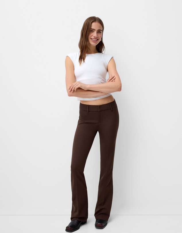 Bershka - Tailored Flared Pants