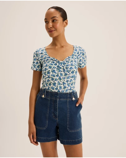 Review - Diana Floral Jersey Tee
