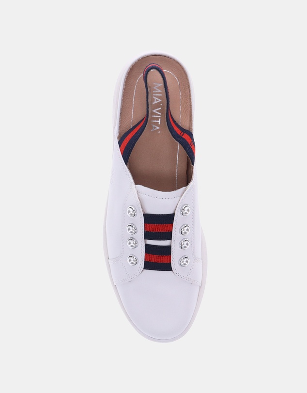 Mia Vita - Bugsy Slip-On - White