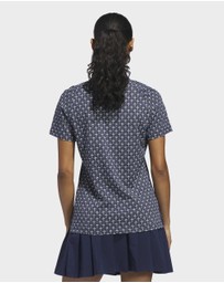 adidas Originals - Originals All Over Trefoil Polo Shirt Womens