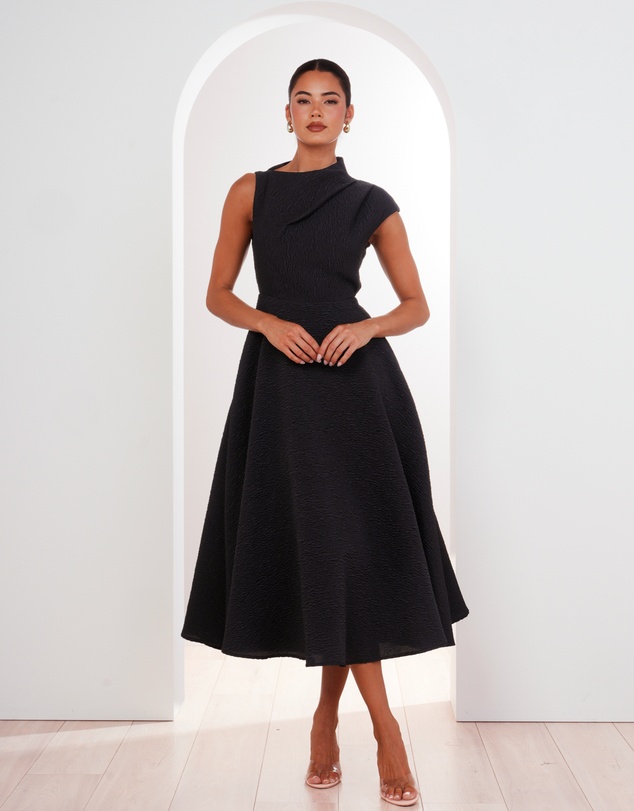 Pilgrim - Marlo High Neck Midi Dress