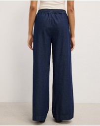 The Fated - Twila Relaxed Chambray Pants