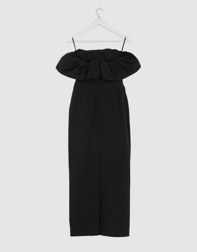 Revibe - Repaired Shona Joy Campbell Strapless Bubble Maxi Dress - AU 8