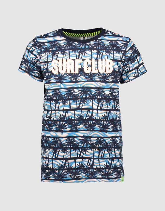B.Nosy - Organic Palm Print T-Shirt - Kids-Teens
