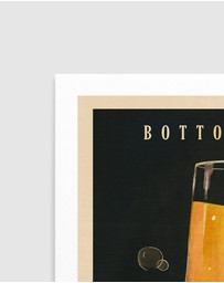 Olive et Oriel - Bottomless Mimosas Art Deco Cocktail Bar Art by The Whiskey Ginger Art Print