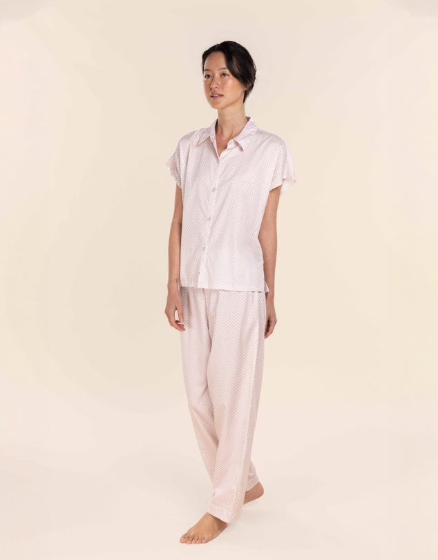 Gingerlilly - Marlie Diamond Print Cotton PJ