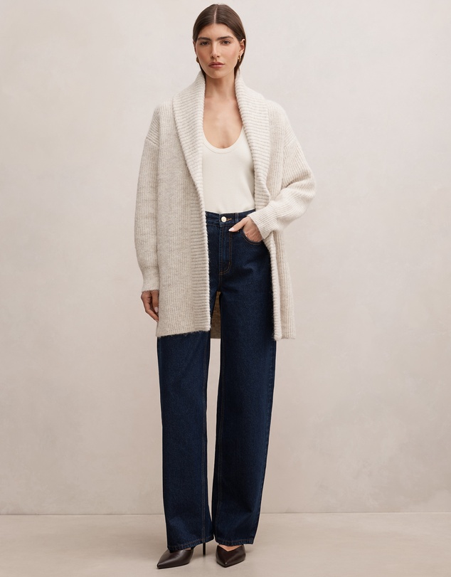Forever New - Rosie Longline Knitted Cardigan