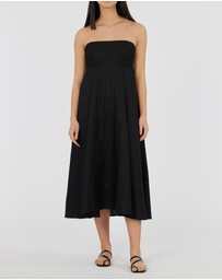 Amelius - Corinna Linen Midi Dress