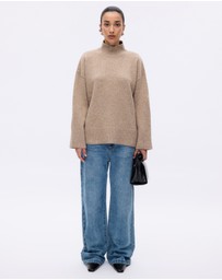 Minima Esenciales - Rae Merino Wool Silk Blend Jumper