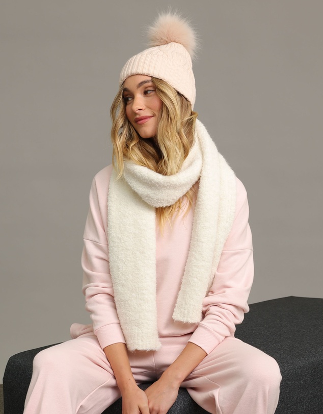 Morgan & Taylor - Mallory Boucle Knit Scarf