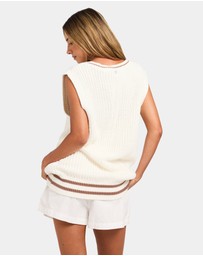 Roxy - Womens Hazy Light Kintted Vest
