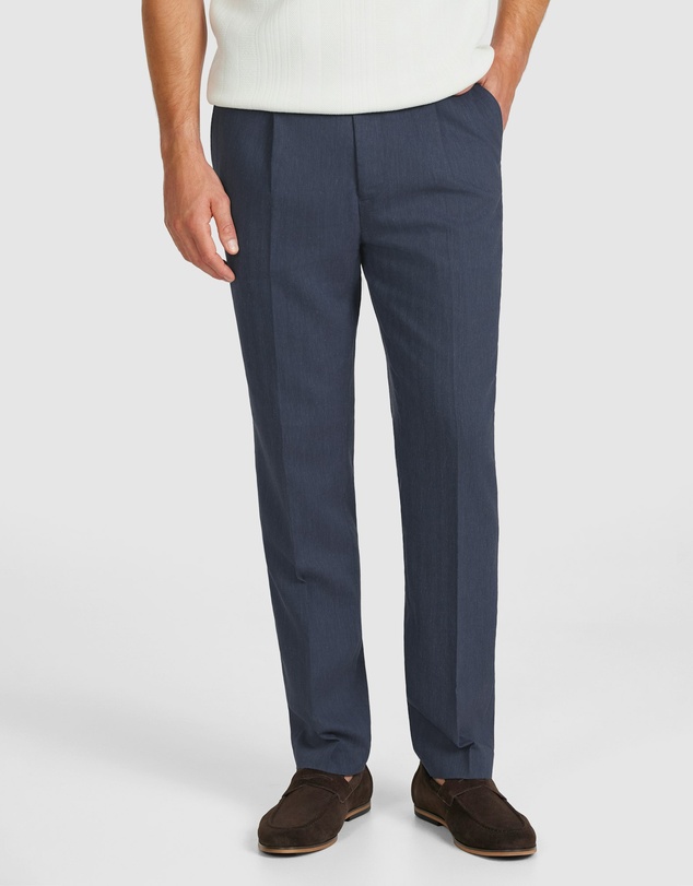 Tarocash - Palisade Pleat Linen Pant