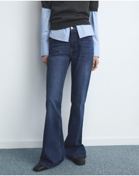 M.N.G - Violet Flared High-Rise Jeans