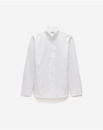 Calibre - Refined Cotton Linen Shirt White