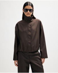 Minima Esenciales - Celia Funnel Neck Jacket