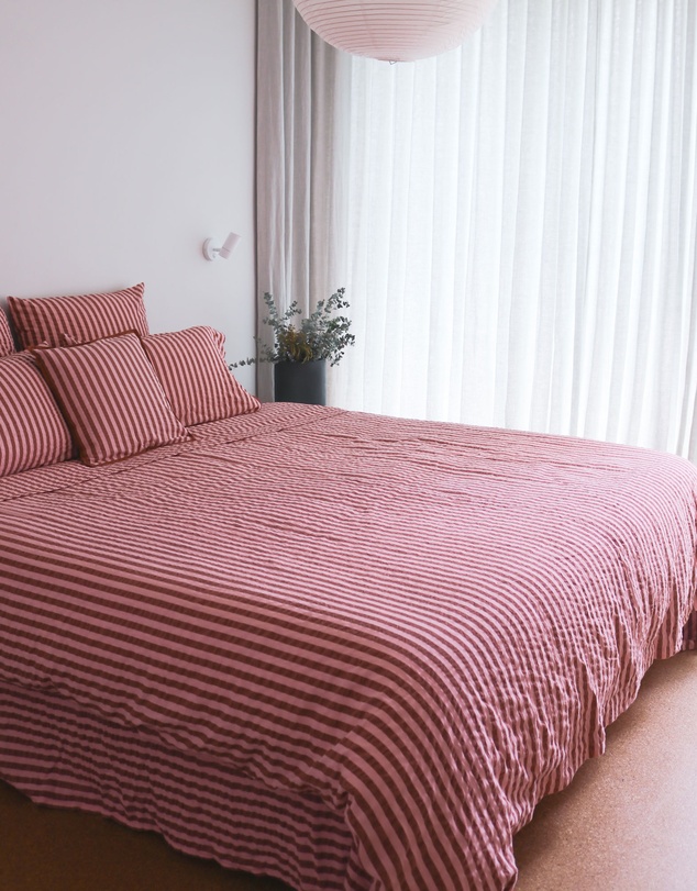 Mosey Me - Sundae Seersucker Quilt Cover