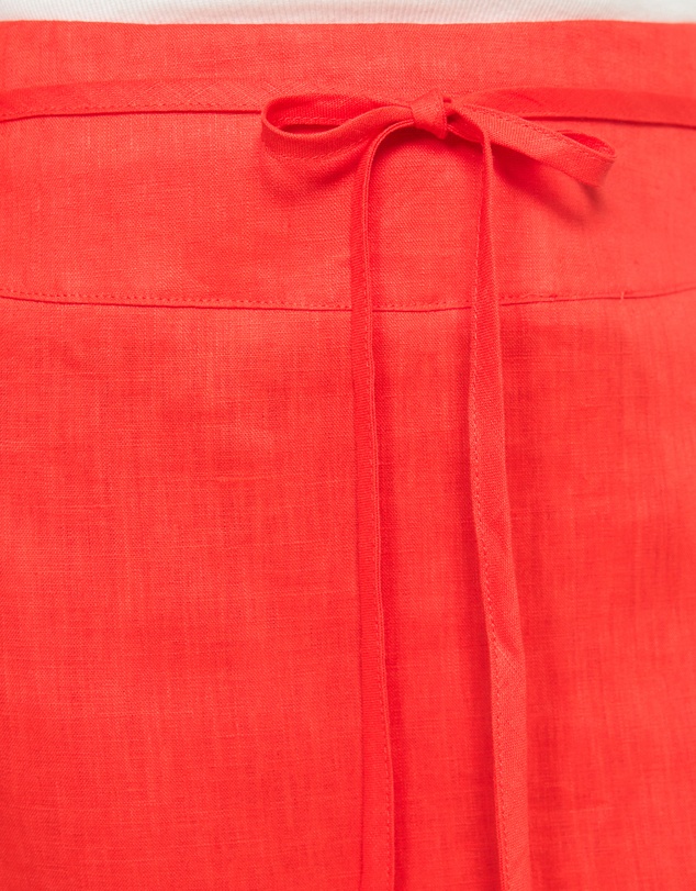 AERE - Alba Linen Midi Skirt