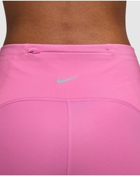Nike - Swift Dri-FIT 4in High-Waisted Tight Running Shorts with Pockets
