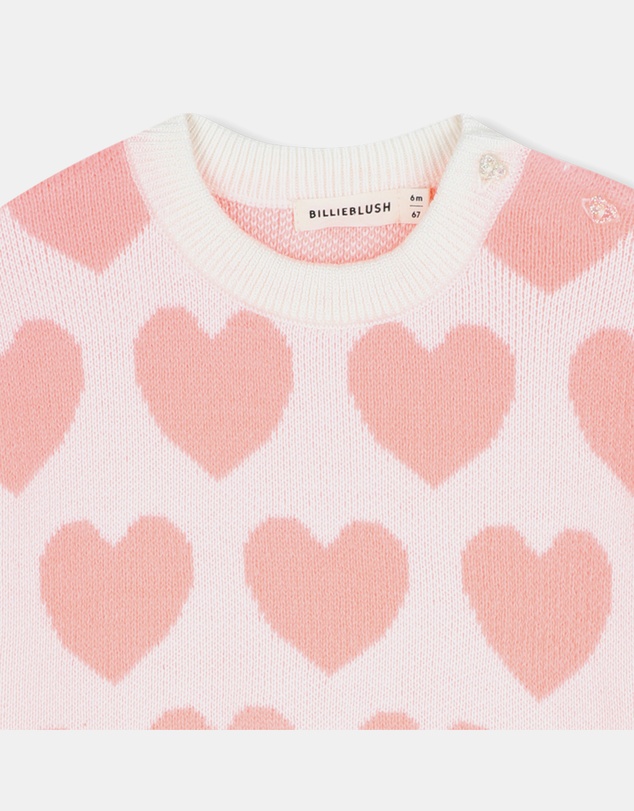 Billieblush - Heart Print Dress - Babies