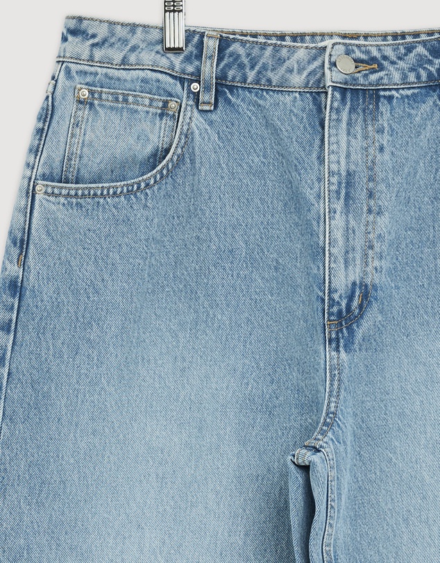 Revibe - Repaired Assembly Label Low Curve Mid Rise Jeans - Brand Sizing-33