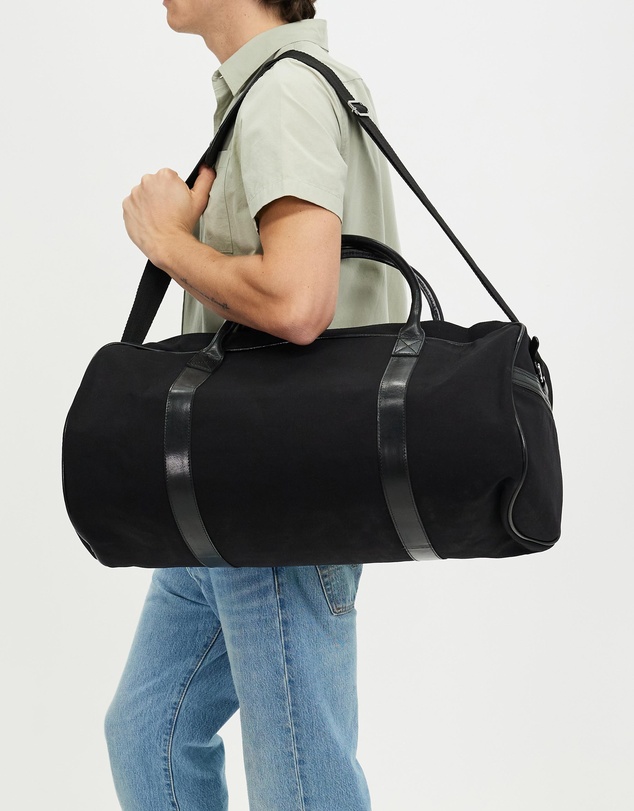 Staple Superior - Wilson Canvas Leather Weekender Bag