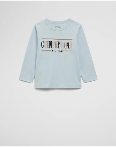 Country Road - Australian Cotton Long Sleeve Heritage T-shirt